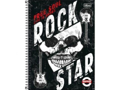 CADERNO DE 20 MATERIAS MASCULINO 320FLS PEPPER CAPA SORTIDAS