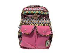 MOCHILA DE COSTA REPUBLIC VIX ETNICA ROSA URBAN SERIES - loja online