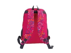 MOCHILA DE COSTA CORACAO ROSA CG31004 - Papelaria Visão