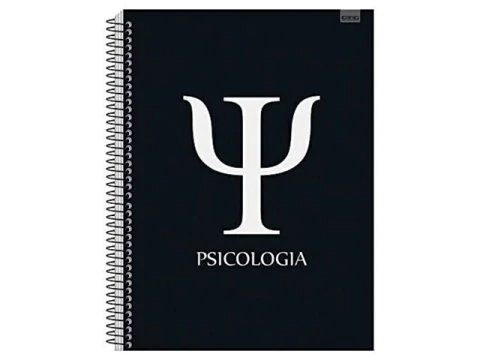 CADERNO DE 10 MATERIAS 200F PSICOLOGIA CAPA SORTIDAS - comprar online