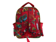 MOCHILA DE COSTA 3D PERSONAGENS PEQUENA CARROS - Papelaria Visão