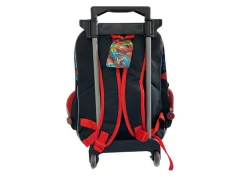 MOCHILA DE CARRINHO SPEED BOY VERMELHA E LARANJA na internet