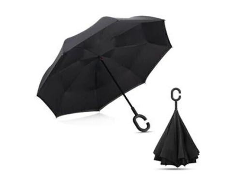 GUARDA CHUVA FECHA INVERTIDO 17715 COR INTERNA SORTIDA UNID