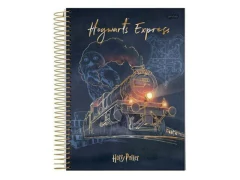 CADERNO DE 10 MATERIAS 200F HARRY POTTER - Papelaria Visão