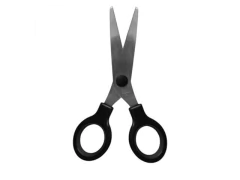 TESOURA ESCOLAR T402 132MM PRETO - Papelaria Visão