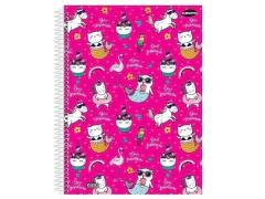 Imagem do CADERNO DE 20 MAT 400F KBOM FEMININO CP SORTIDAS