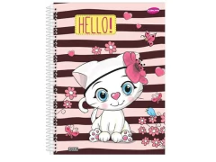 CADERNO DE 20 MAT 400F KBOM FEMININO CP SORTIDAS - comprar online