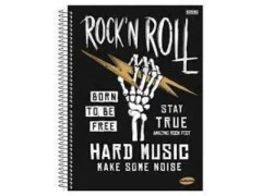 CADERNO DE 15 MATERIAS 300F KBOM MASCULINO CAPA SORTIDAS - comprar online