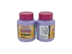 TINTA PVA FOSCA P/ ARTESANATO ACRILEX 100ML LILAS 528 - comprar online