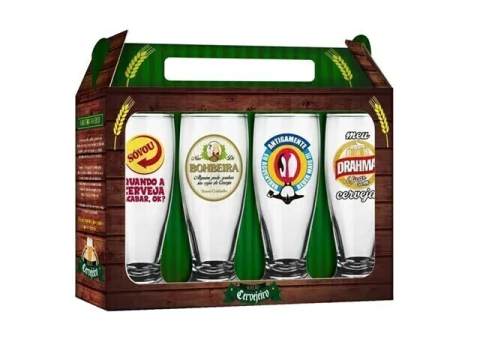 COPO MUNICH CERVEJAS NACIONAIS COM 4 UNIDADES - comprar online