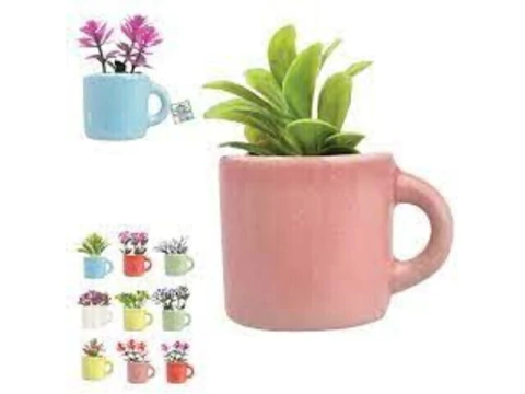 IMAS DECORATIVOS SORTIDOS CANECA COM FLOR - comprar online