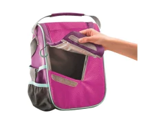 LANCHEIRA TERMICA ROXA COM ALCA DE OMBRO E MAO na internet