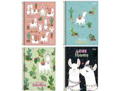 CADERNO DE 10 MATERIAS 160F HELLO CAPA SORTIDAS - comprar online