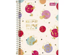 CADERNO DE ESPIRAL 1/4 MINNIE 80FLS na internet