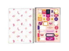 Imagem do CADERNETA ESPIRAL CD 1/8 CAPRICHO CAPAS SORTIDAS