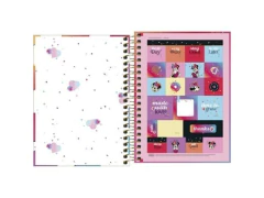Imagem do CADERNETA ESPIRAL CD 1/8 MINNIE 80FLS CAPAS SORTIDAS