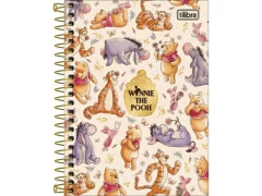 CADERNETA ESPIRAL PEQUENA 1/8 POOH CAPA DURA 80FLS CAPA SORTIDA na internet