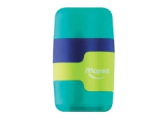 APONTADOR COM BORRACHA CONNECT MULTICOLORIDO