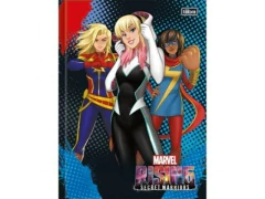 CADERNO BROCHURAO CD 80FLS MARVEL RIS CP SORTIDAS - loja online