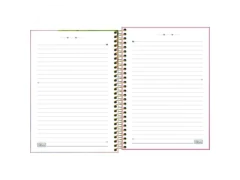 Imagem do CADERNO ESPIRAL PEQUENO 1/4 CAPA DURA JOLIE 80FLS