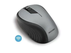 MOUSE SEM FIO 2.4GHZ PRETO GRAFITE USB ERGONOMICO 3 BOTOES - comprar online