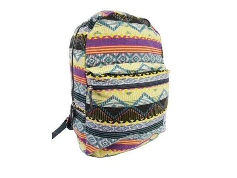 MOCHILA DE COSTAS CANVAS TEEN REPUBLIC VIX ETNICA VERDE 8331229
