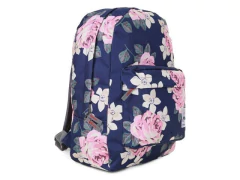 MOCHILA DE COSTAS REPUBLIC VIX POLIESTER TEEN 8331552 FLORAL AZUL - comprar online