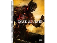 CADERNO DE 10 MATERIAS 200F DARK SOULS CAPA SORTIDAS na internet