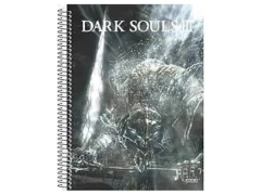 CADERNO DE 10 MATERIAS 200F DARK SOULS CAPA SORTIDAS - Papelaria Visão