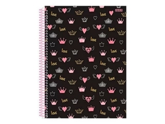 CADERNO DE 01 MATERIA 96F LOVE CAPA SORTIDAS - comprar online