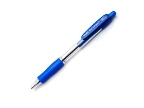 CANETA PILOT SUPER GRIP 0.7 AZUL na internet
