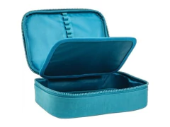 ESTOJO BOX ACADEMIE AZUL TURQUESA 15X21X6MM na internet