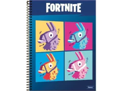 CADERNO DE 10 MATERIAS 200F FORTNITE CAPA SORTIDAS na internet