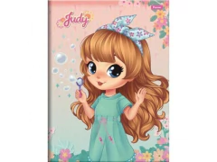 CADERNO BROCHURA 96FLS JUDY CP SORTIDAS - Papelaria Visão