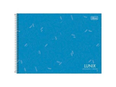 CADERNO DE DESENHO ESPIRAL CD LUNIX 60FLS CAPAS SORTIDAS na internet