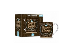 CANECA PORCELANA URBAN 360ML SUPER VOVÔ - comprar online