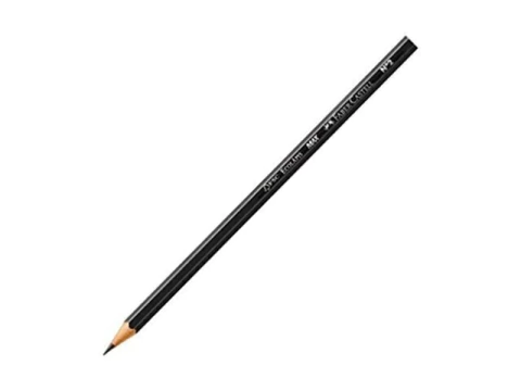 LAPIS DE ESCREVER PRETO N2 FABER-CASTELL - comprar online