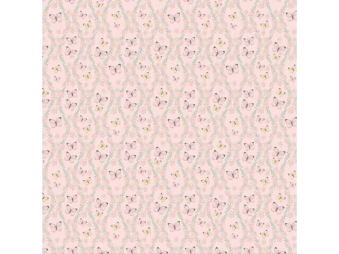 SCRAP BASICO RAMINHOS COM BORBOLETA 30,5X30,5 - comprar online