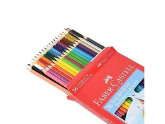 LAPIS DE COR COM 36 CORES FABER CASTEL - Papelaria Visão