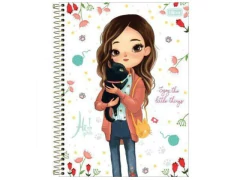 CADERNO DE 01 MATERIA HI GIRLS 80F CAPA DURA CAPA SORTIDAS - comprar online