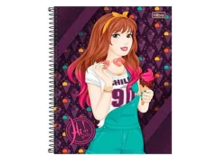 CADERNO DE 01 MATERIA HI GIRLS 80F CAPA DURA CAPA SORTIDAS na internet