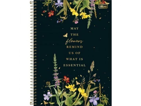 CADERNO DE 01 MATERIA CD LE VANILLE 80FLS CAPA SORTIDAS