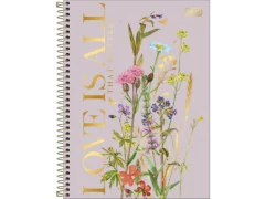 CADERNO DE 01 MATERIA CD LE VANILLE 80FLS CAPA SORTIDAS - comprar online