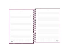 CADERNO DE 01 MATERIA CD LOVE PINK 80FLS CAPA SORTIDAS - loja online