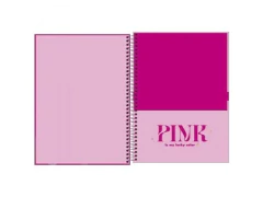CADERNO DE 01 MATERIA CD LOVE PINK 80FLS CAPA SORTIDAS - loja online