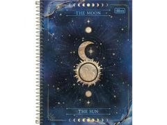 CADERNO DE 10 MATERIAS CD UNIVERS MAGIC 160FLS CP SORTIDAS - Papelaria Visão