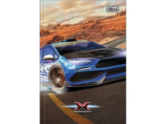 CADERNO BROCHURA CD 1/4 80FLS X-RACING CP SORTIDAS