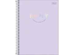 CADERNO DE 01 MATERIA FEMINNO HAPPY 80FS CAPAS SORTIDAS - comprar online