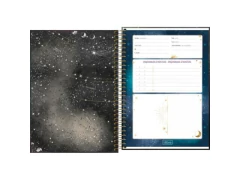 CADERNO ESPIRAL PEQUENO 1/4 CAPA DURA MAGIC 80FLS - loja online