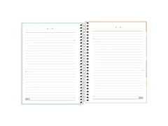 CADERNO COLEGIAL 10 MATERIAS HAPPY ROSA 160F CAPA PLASTICA - Papelaria Visão